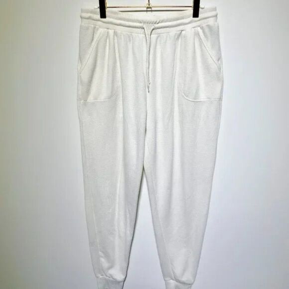 Cotton On Body Womens White Drawstring Lounge Pants Size M - Picture 1 of 3